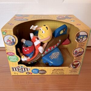 M&M’s Airplane Dispenser - new, unopened